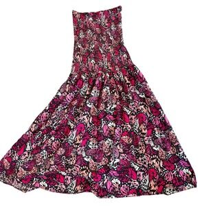 L Space Butterfly Dress Small Y2K Boho Mini Dress Festival Fit Cute Summer Vibes